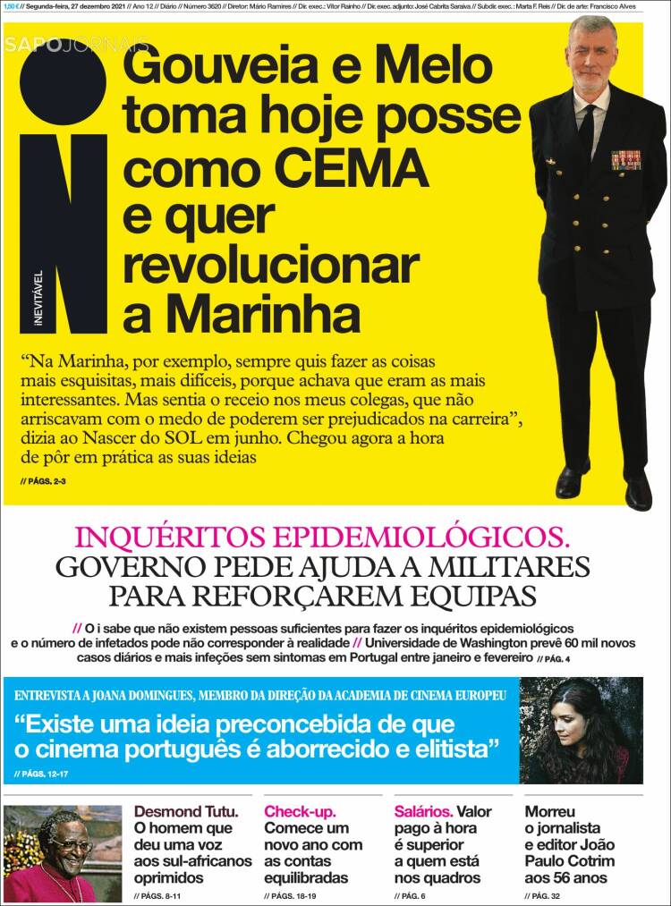 Portada de I - informação (Portugal)