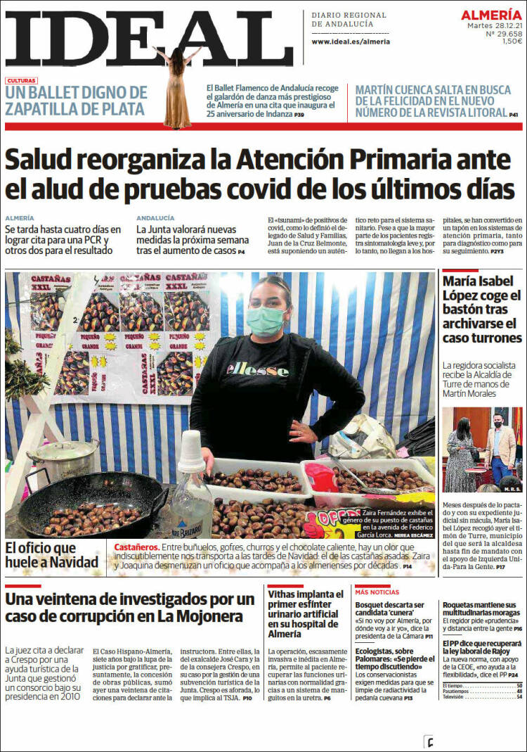 Portada de Ideal Almeria (Espa&ntilde;a)