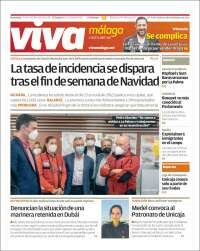 Portada de Viva Málaga (España)