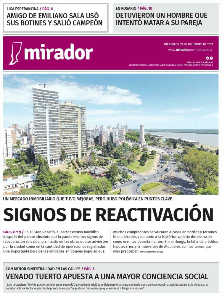 Portada de Mirador Provincial (Argentina)