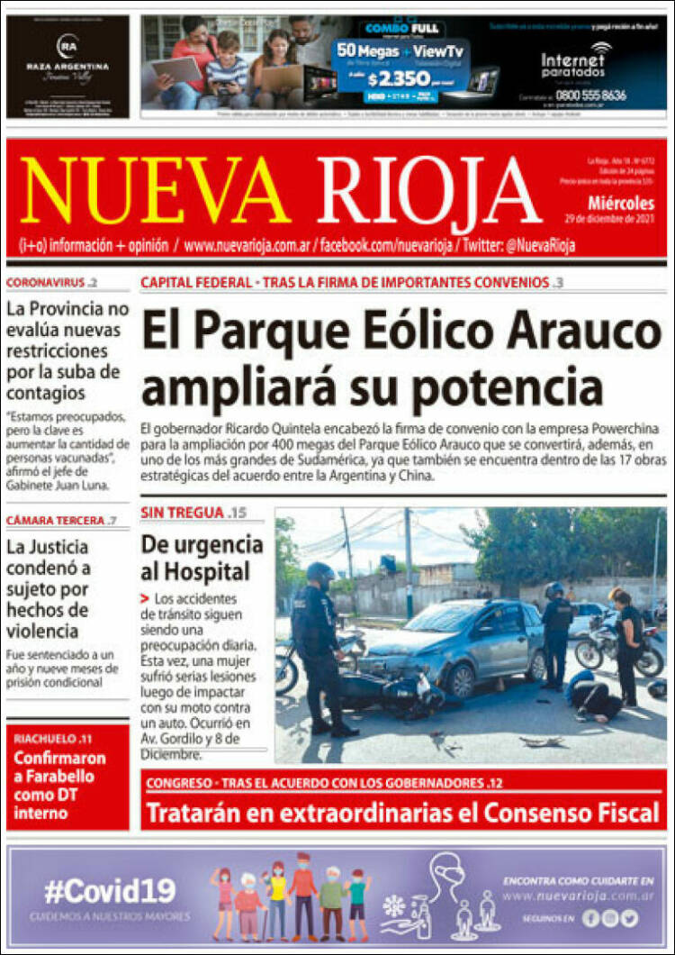 Portada de Nueva Rioja (Argentina)