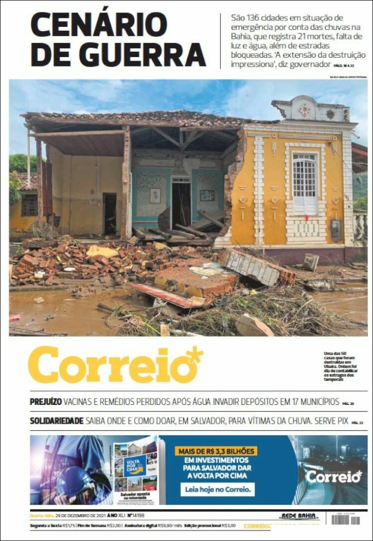 Portada de Correio* (Brasil)