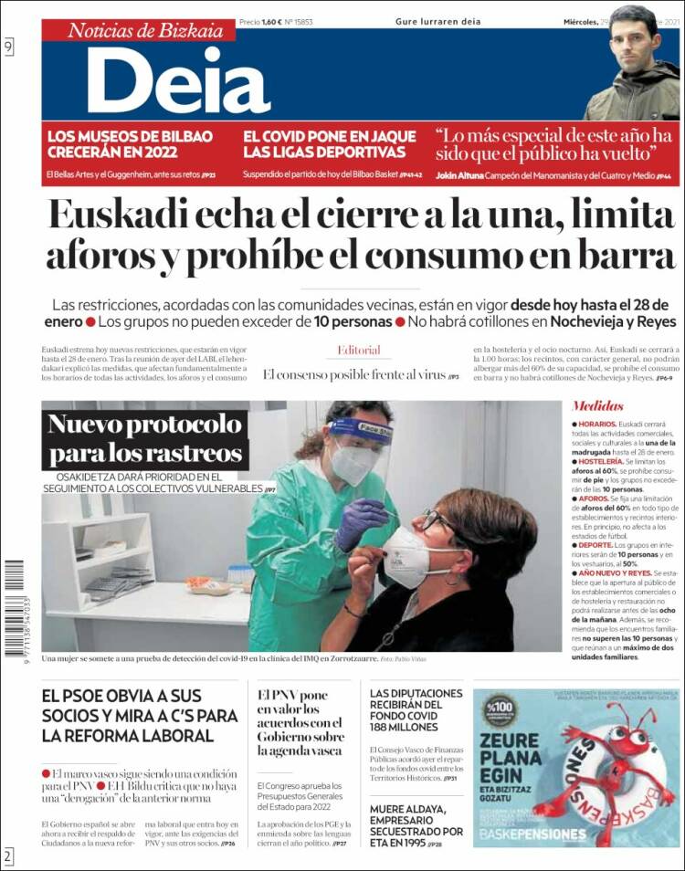 Portada de Deia (Spain)