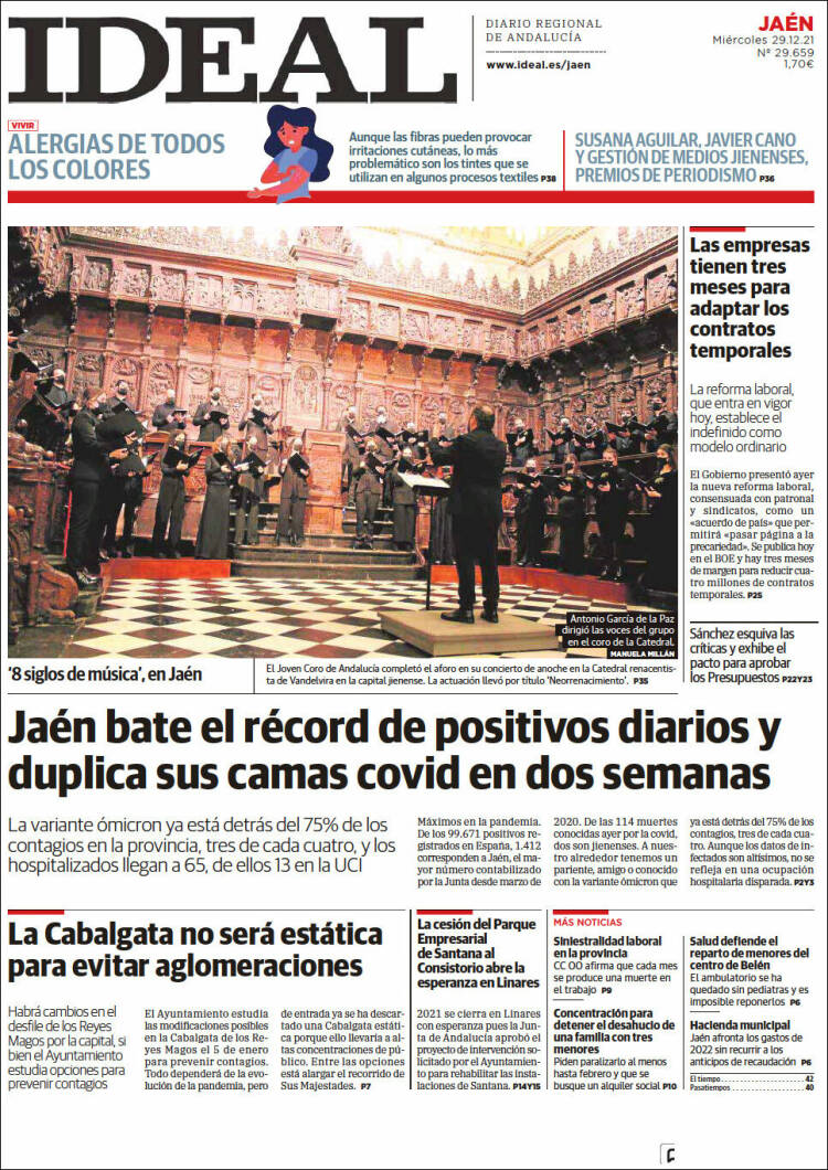 Portada de El Ideal de Jaén (Spain)