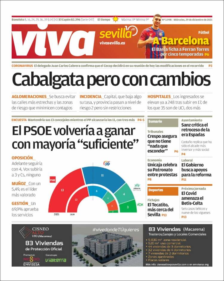 Portada de Viva Sevilla (Spain)