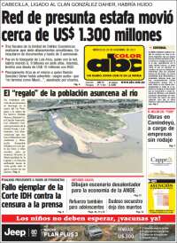 Portada de ABC Color (Paraguay)