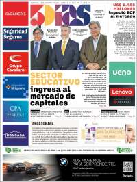 Portada de 5 Días (Paraguay)