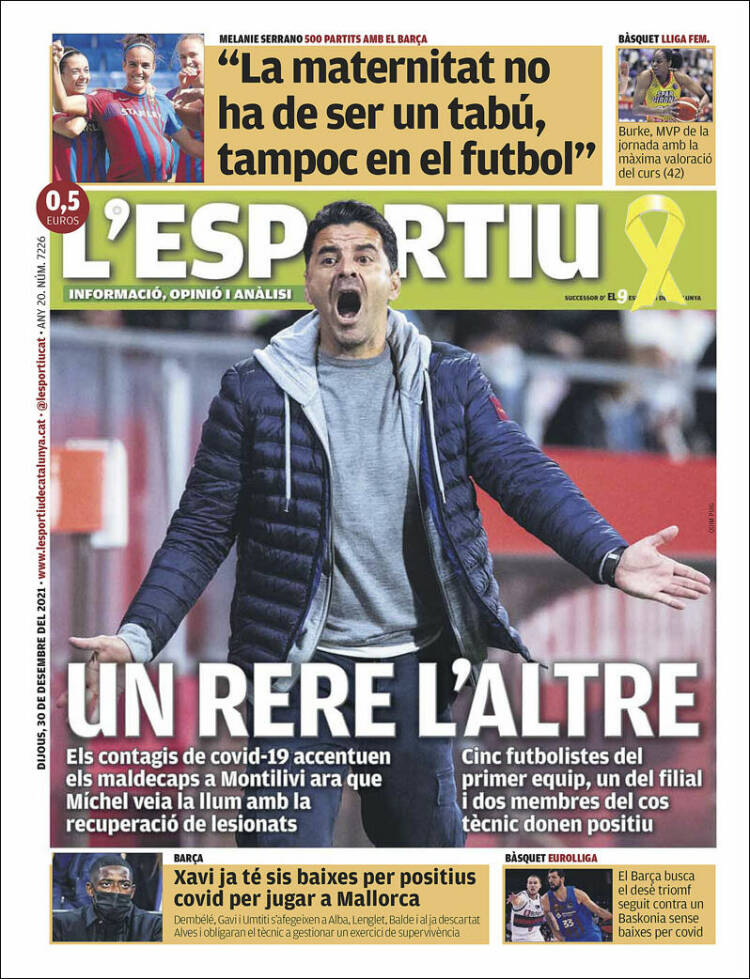 Portada de L'Esportiu : Girona (España)