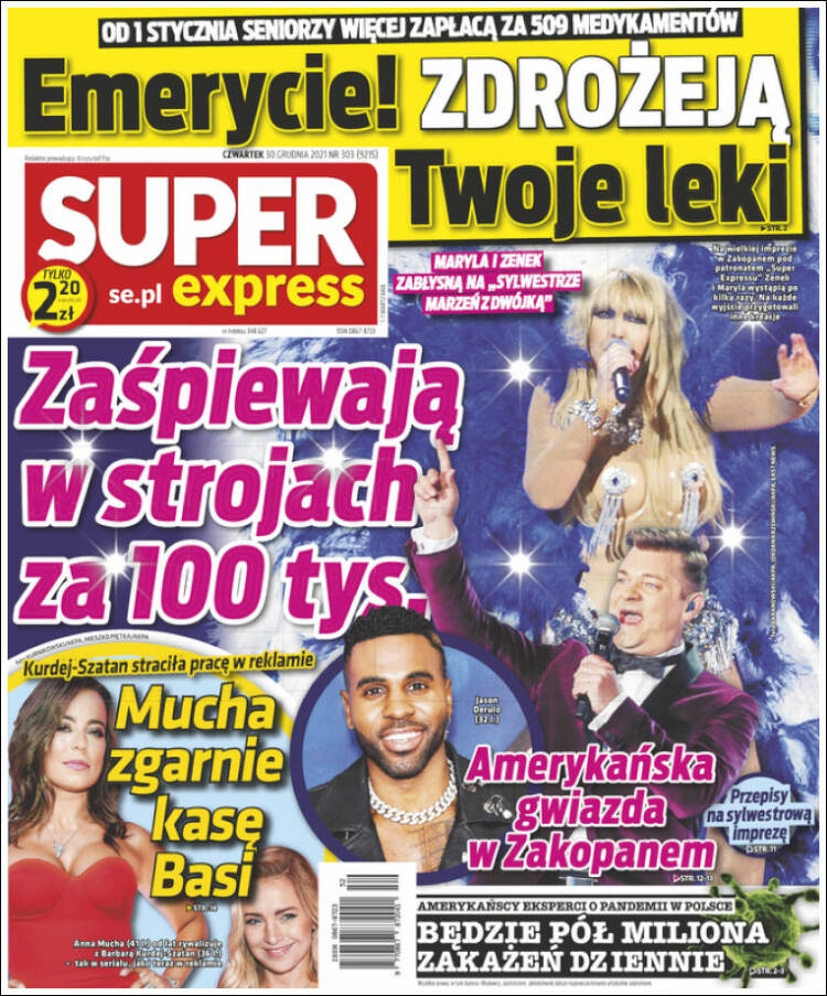 Portada de Super Express (Polonia)