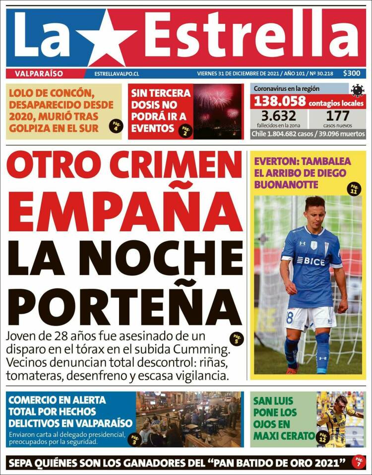 Portada de Estrella de Valparaiso (Chile)