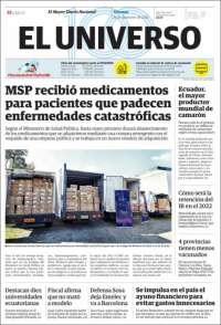 Portada de El Universo - Ecuador (Ecuador)
