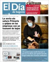 Portada de El Día de Segovia (España)