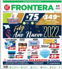 Portada de Frontera (México)