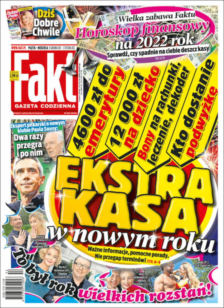 Portada de Fakt (Polonia)