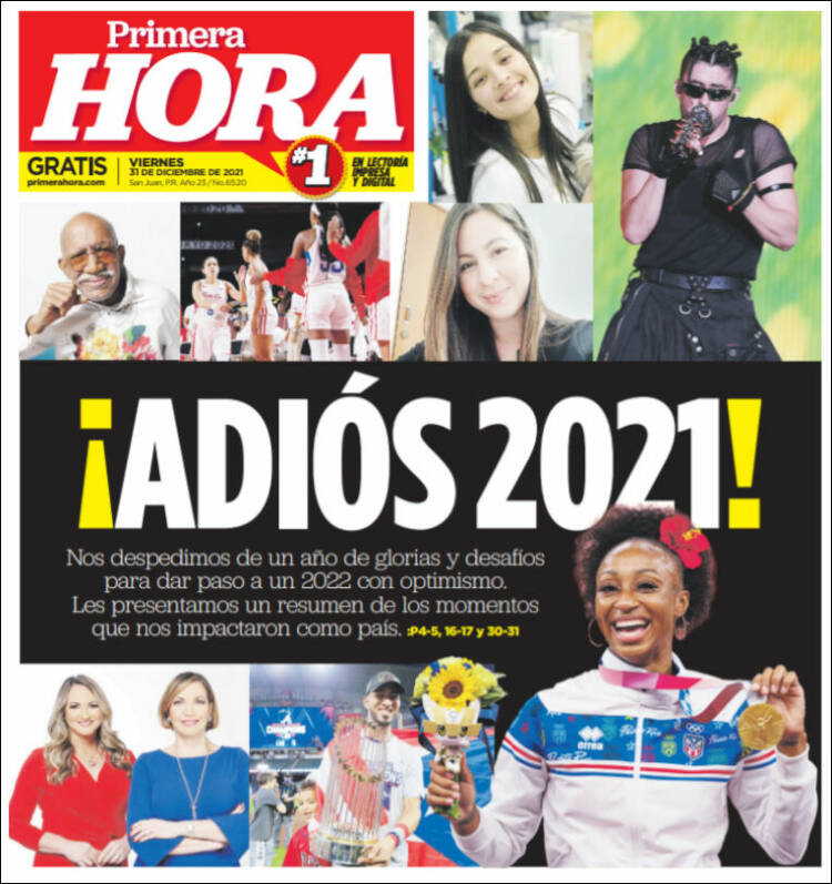Portada de Primera Hora (Puerto Rico)