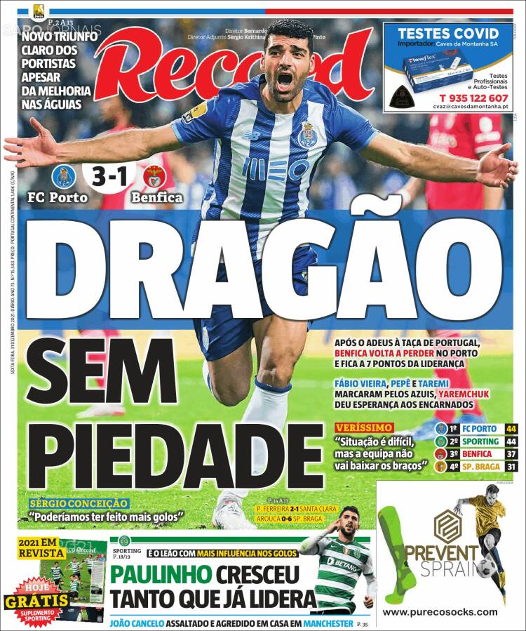 Portada de Record (Portugal)