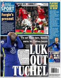 Portada de Express Sport (Reino Unido)