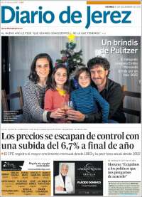 Portada de Diario de Jerez (España)