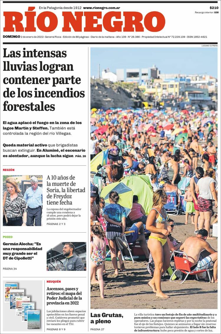 Portada de Rio Negro (Argentina)