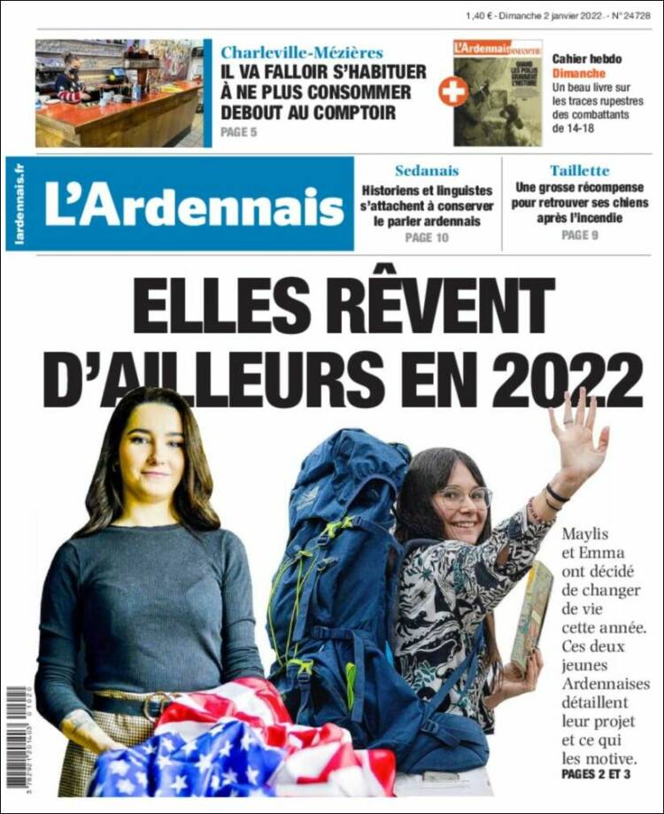 Portada de L'Ardenais (France)