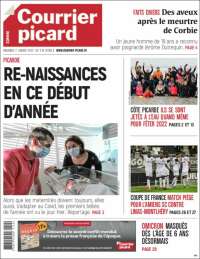 Portada de Courrier Picard (Francia)