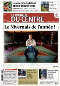 Portada de Le Journal du Centre (Francia)