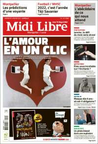 Portada de Midi Libre (Francia)