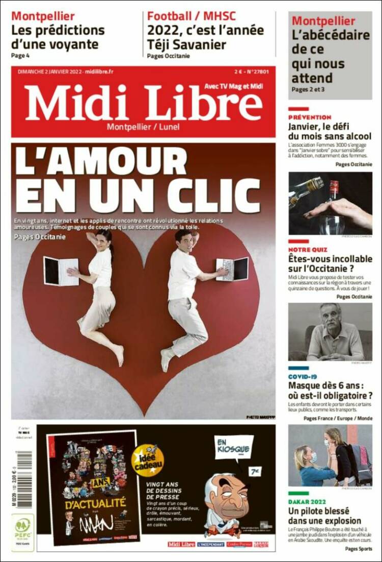 Portada de Midi Libre (France)