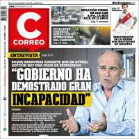 Portada de Diario Correo (Perú)