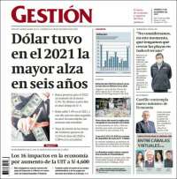 Portada de Diario Gestión (Peru)