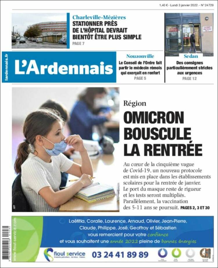 Portada de L'Ardenais (France)