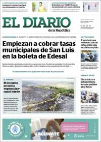 Portada de Diario de la República (Argentina)