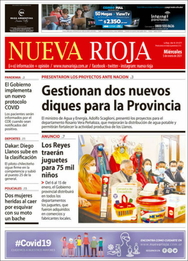 Portada de Nueva Rioja (Argentina)