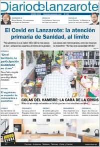Portada de Diario de Lanzarote (España)