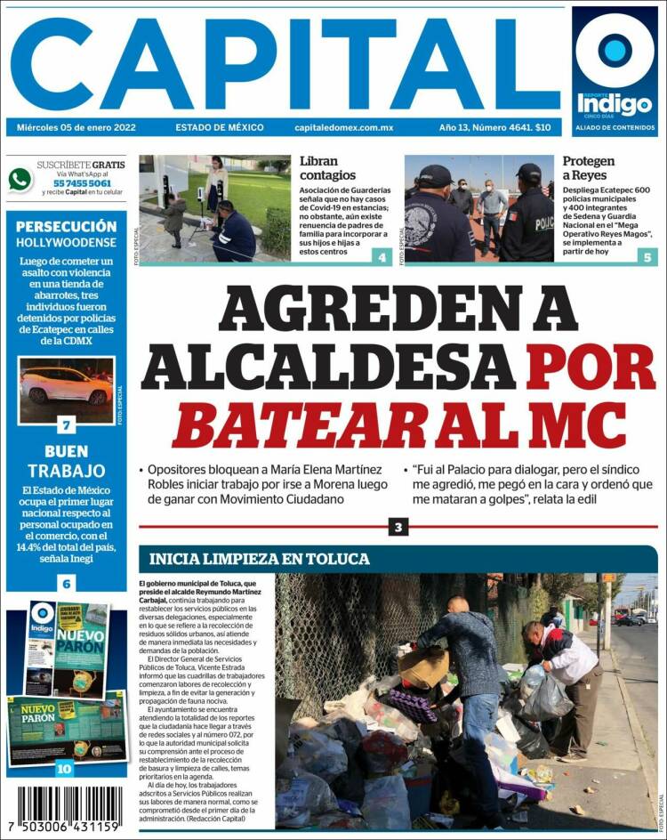 Portada de Capital México (M&eacute;xico)