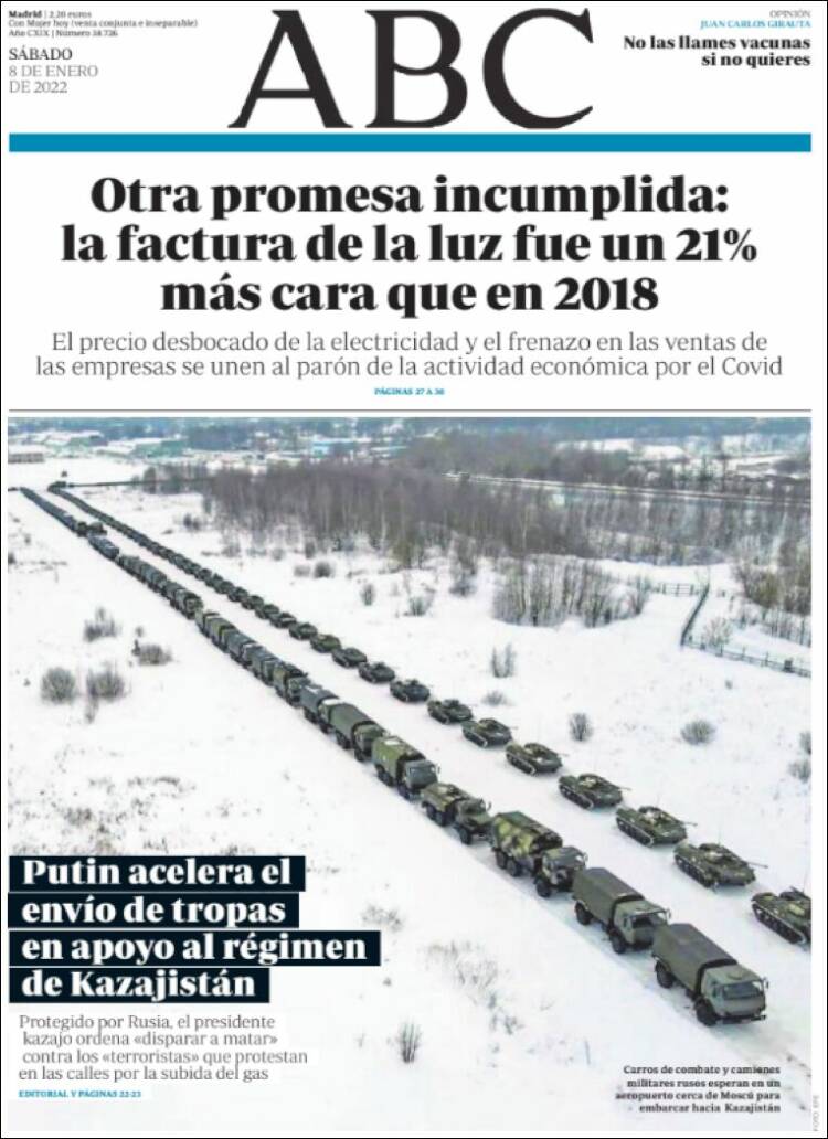 Portada de ABC (Espa&ntilde;a)