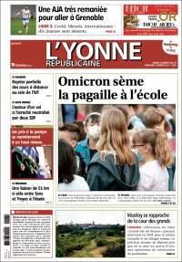 Portada de L'Yonne-Républicaine (Francia)