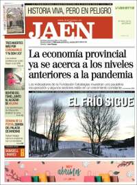 Portada de Diario Jaén (España)