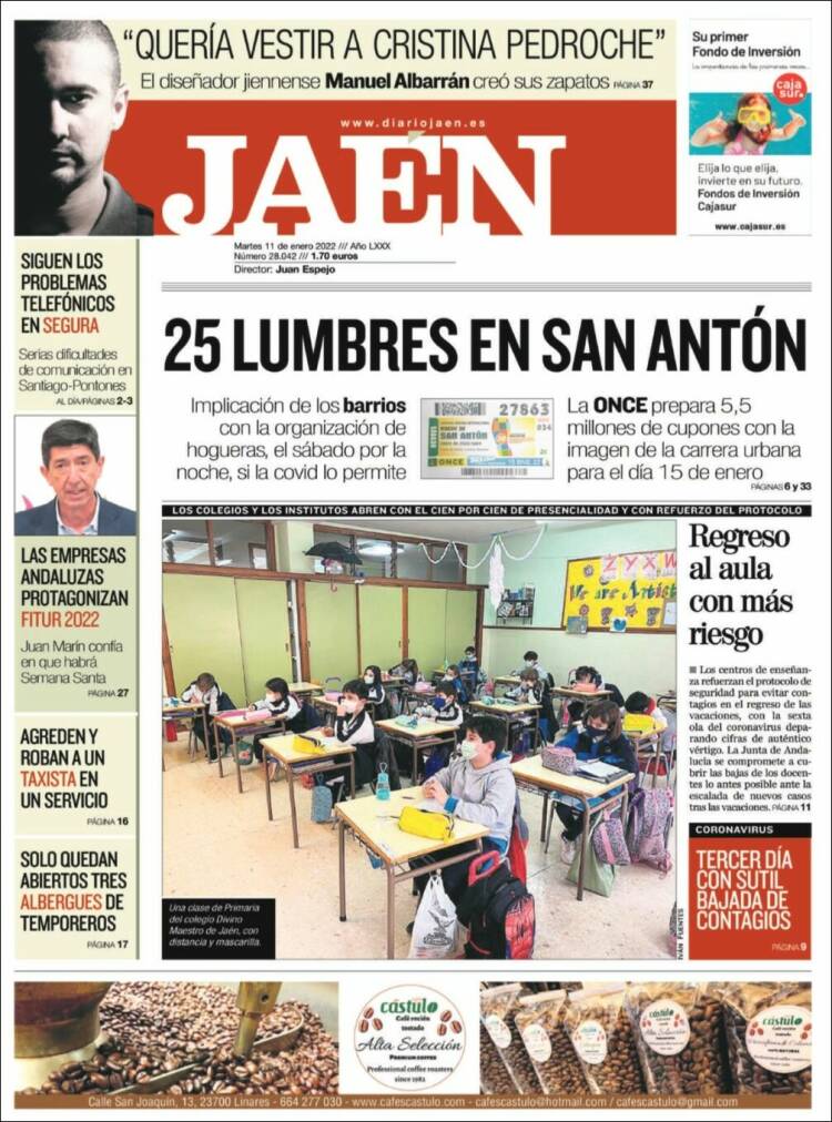 Portada de Diario Jaén (Espa&ntilde;a)