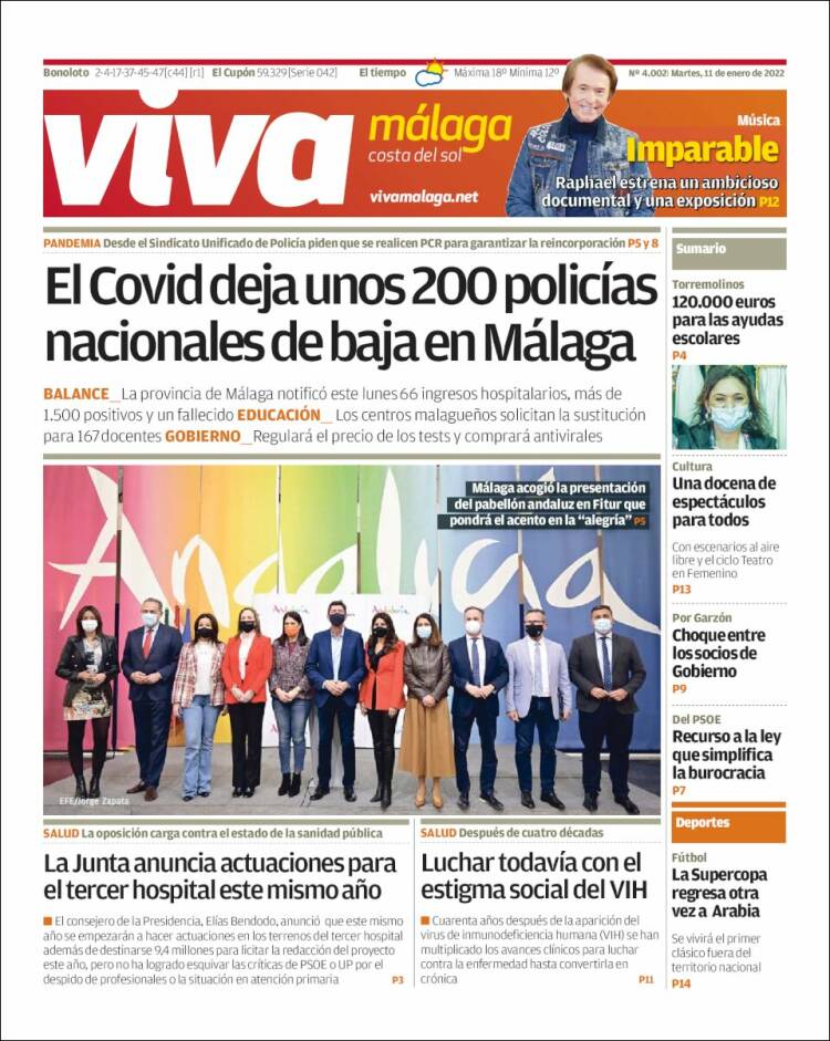Portada de Viva Málaga (Espa&ntilde;a)