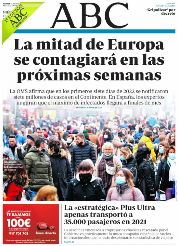 Portada de ABC (Espa&ntilde;a)