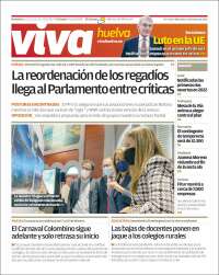 Portada de Viva Huelva (España)