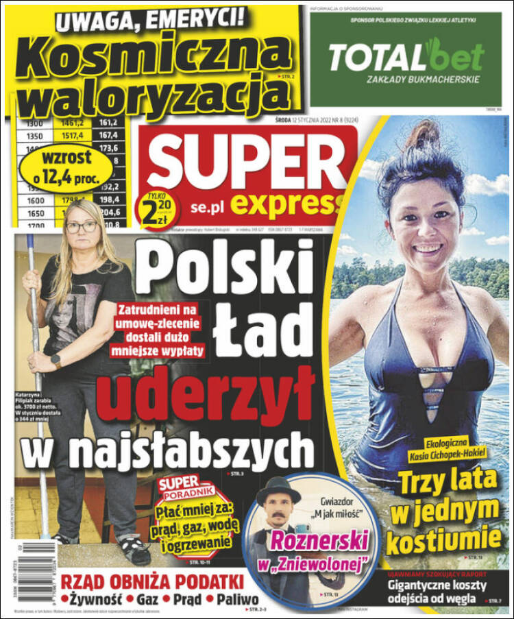 Portada de Super Express (Polonia)