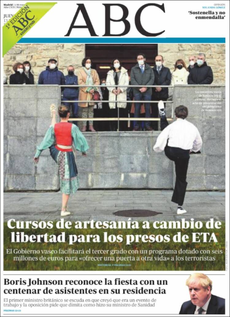 Portada de ABC (España)