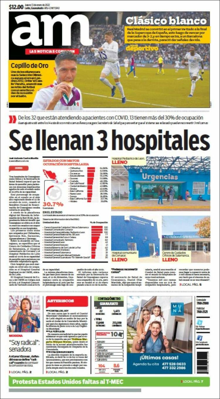 Portada de Al Día A.M. (M&eacute;xico)
