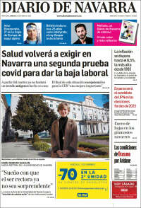 Portada de Diario de Navarra (Spain)