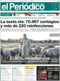 Portada de El Periódico de Extremadura (Spain)