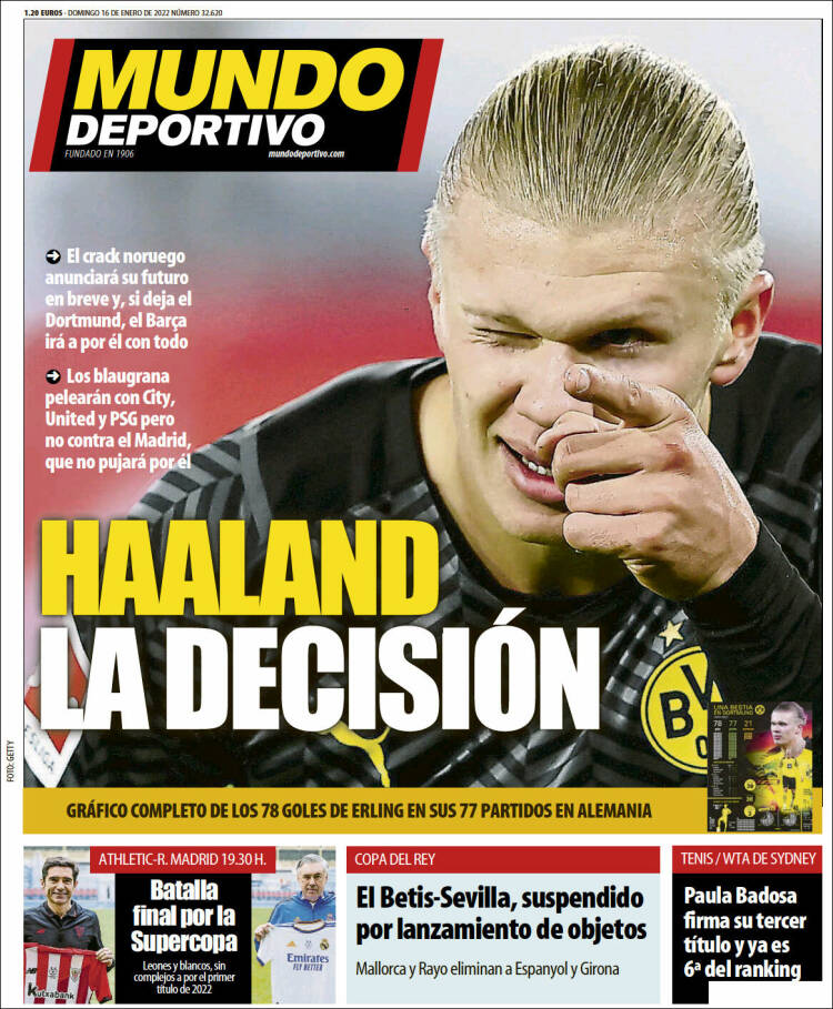 Portada de Mundo Atlético (Espa&ntilde;a)