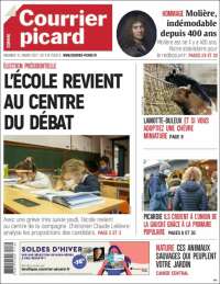 Portada de Courrier Picard (Francia)