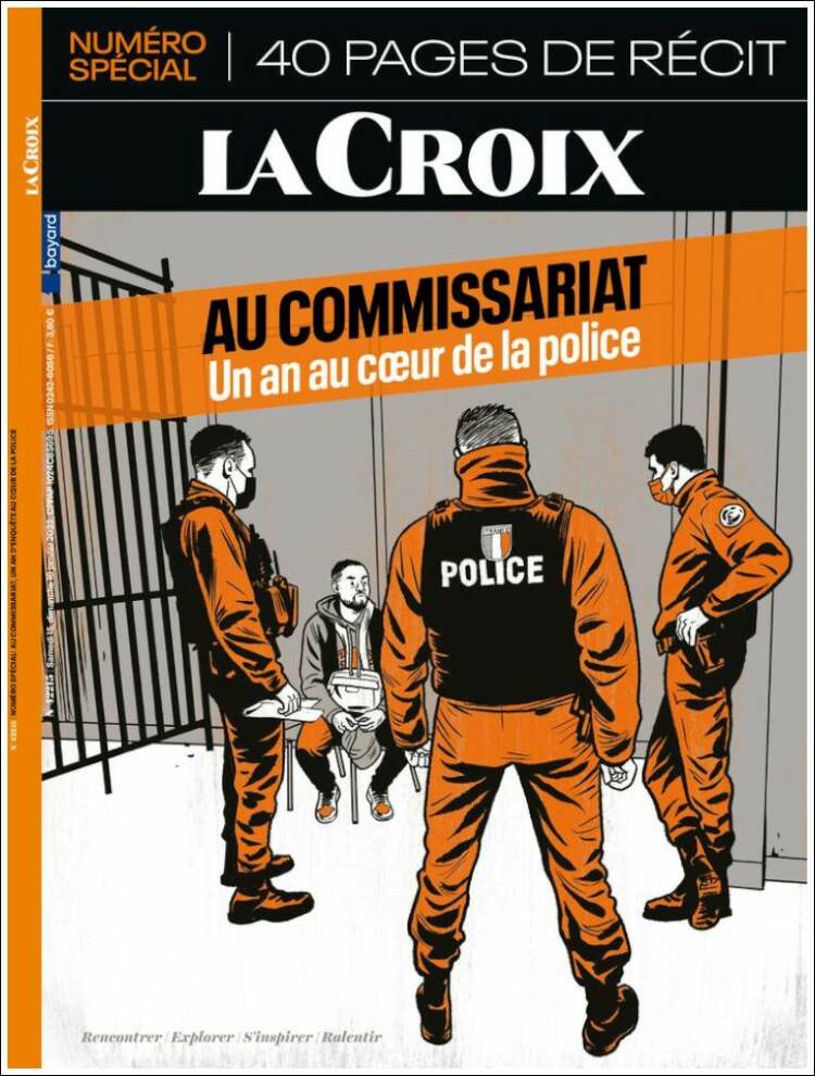 Portada de La Croix (Francia)